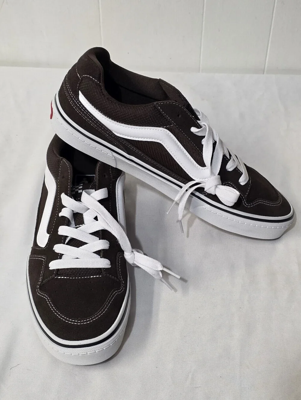 Vans Caldrone Sneaker Old Skool Low Top Mens Size 11.5 In Brown